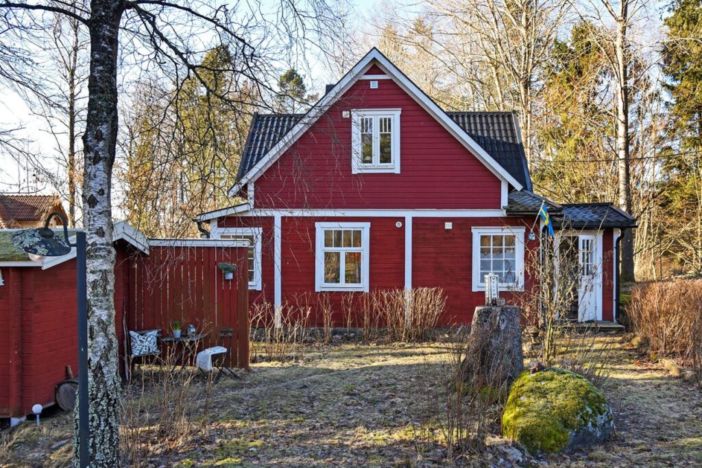 Anläggning Stenmur Villaäagare. Nykvarn Sörmland