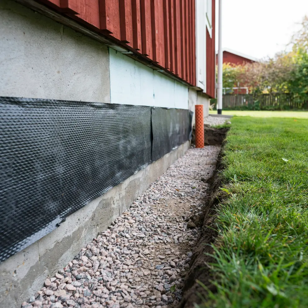 dranering isolera husgrund och kallare botkyrka stockholm